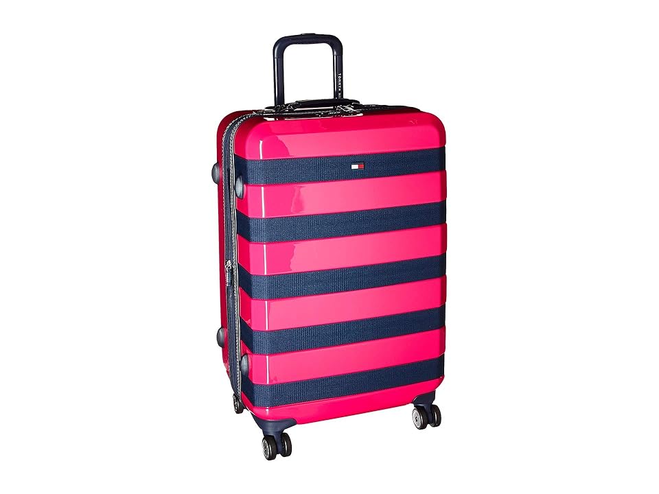 

Tommy Hilfiger Rugby Stripe 25 Upright (Pink) Luggage