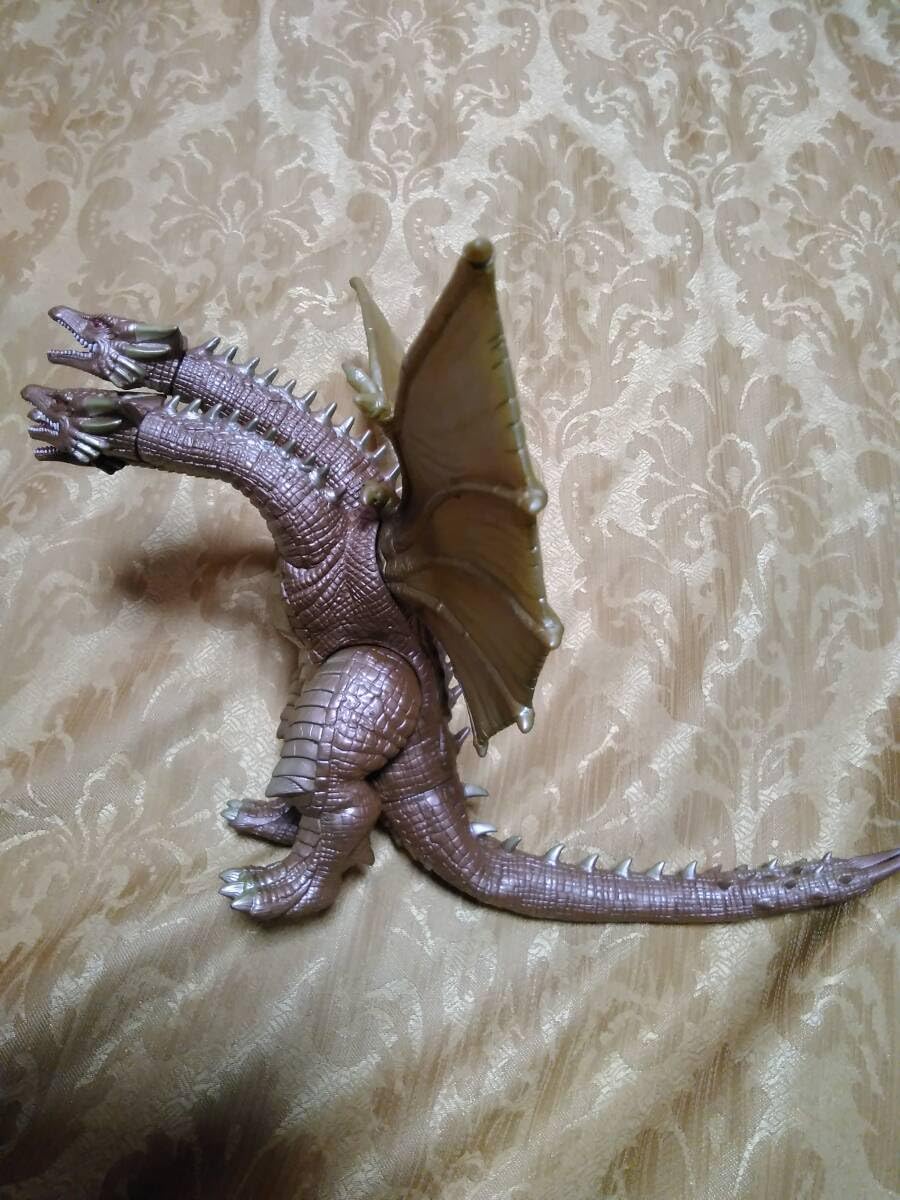 ☆バンダイソフビ東宝怪獣シリーズ☆白亜紀型キングギドラ1998タグ付き☆ゴジラ☆ Amazon.co.jp: 東宝怪獣シリーズ 白亜紀型キングギドラ 1998 年当時物