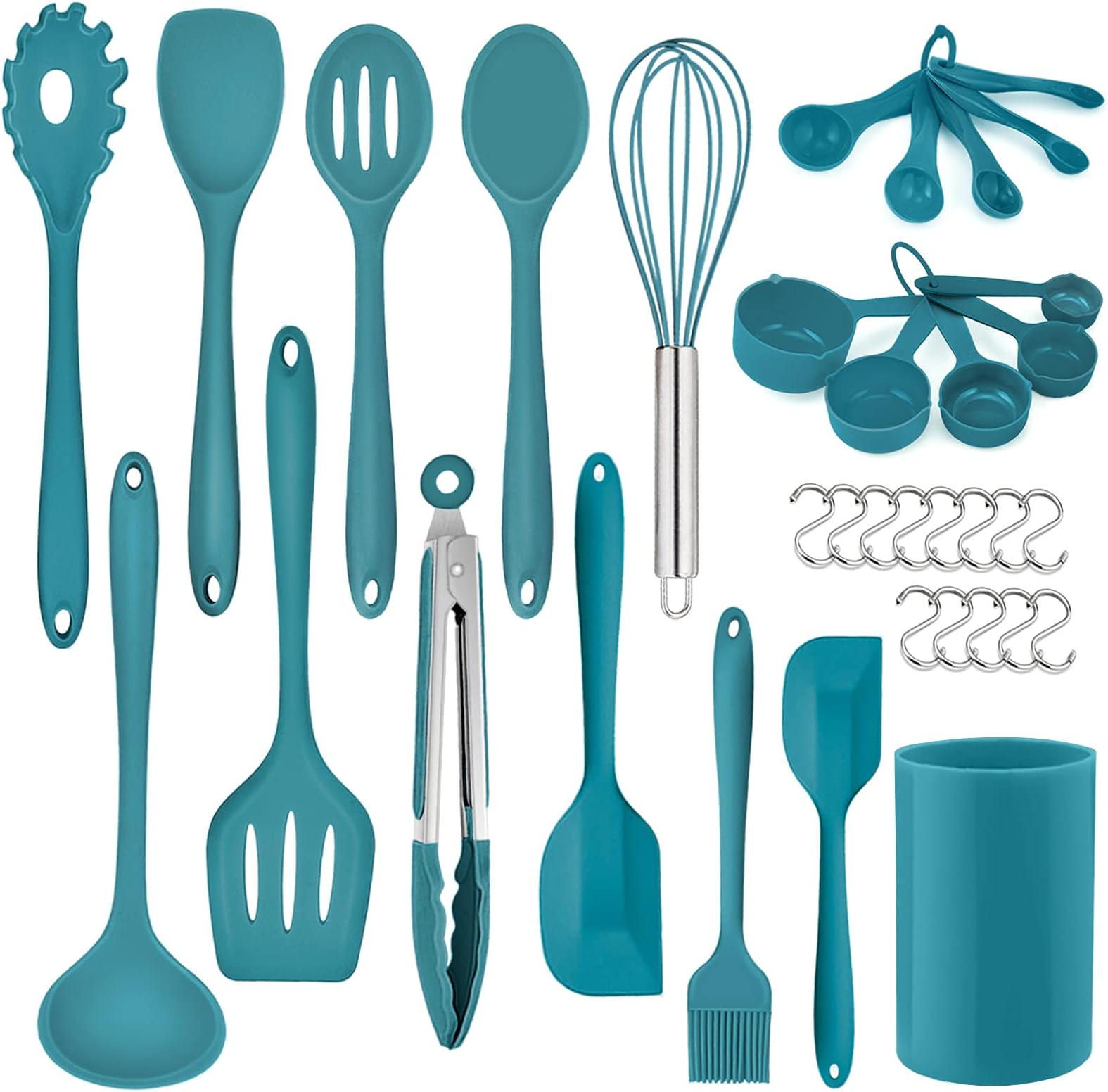 Herogo Kitchen Utensils Set, 22Piece Silicone Cooking Utensils with