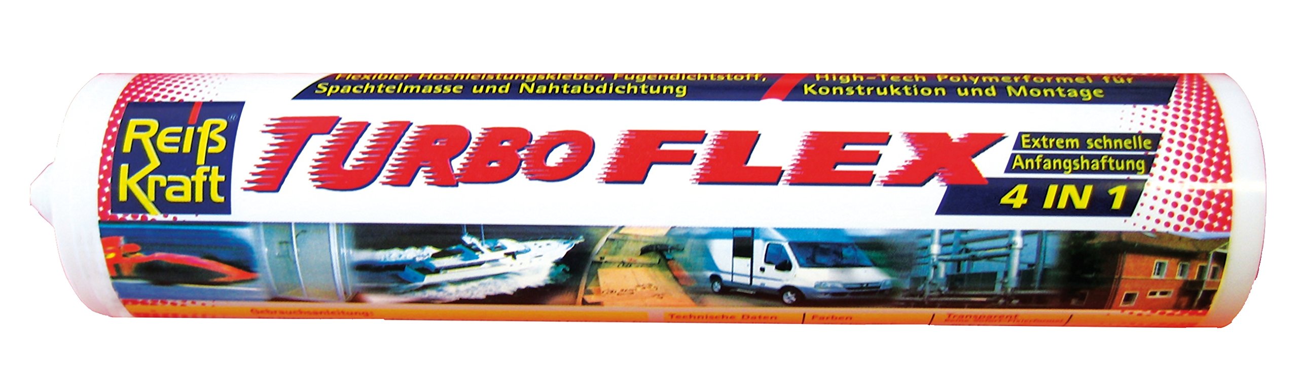 Turboflex 4 in 1 Klebstoff & Dichtstoff SMP MS-Polymer schwarz, 290ml
