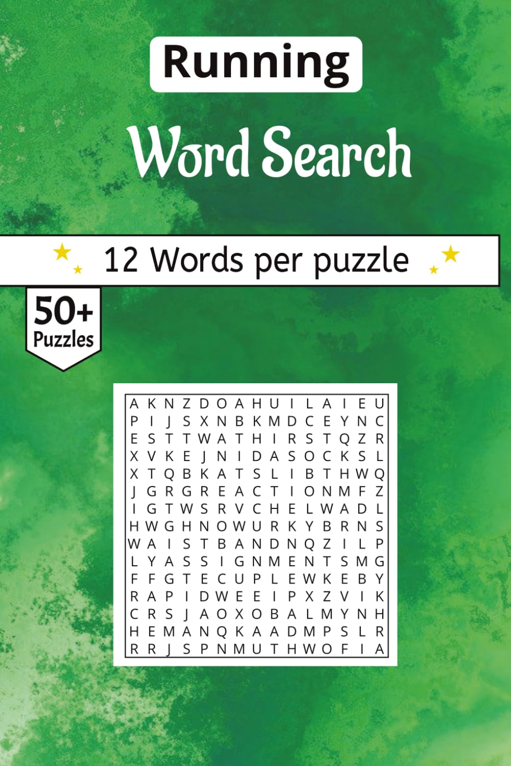 Running Word Search book: 50+ Boutique Puzzles Celebrating the Spirit of the Run