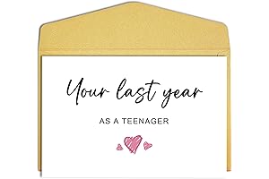 Qiliji Funny Birthday Card for Son Daughter, 19 Years Old