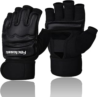 FOCLASSIC Kickboxing Sparring Gloves - MMA Boxing Training Gloves for Men Women Kids, Breathable Anti-Slip Punching Bag Gloves
