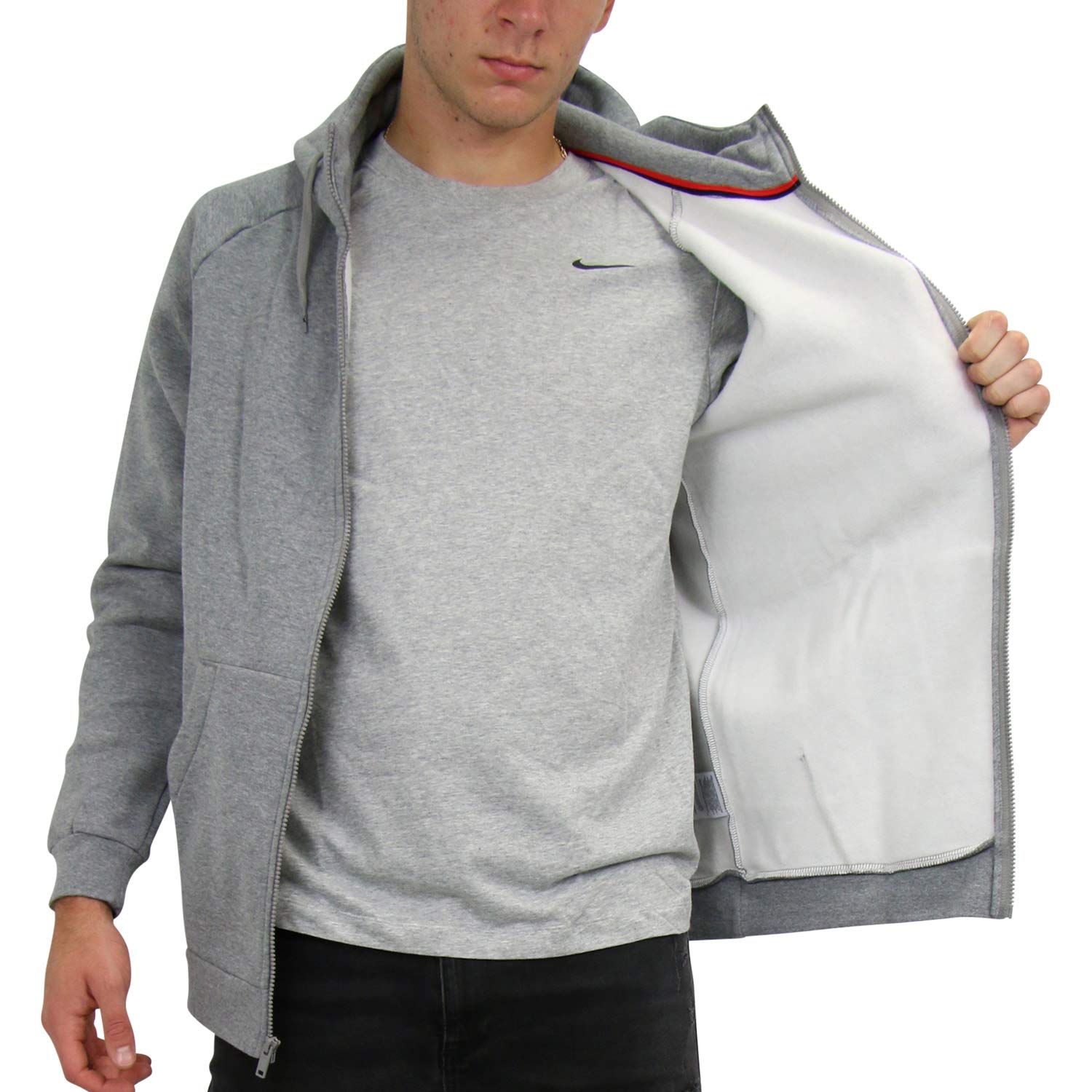 jordan jumpman air mens fleece full zip hoodie