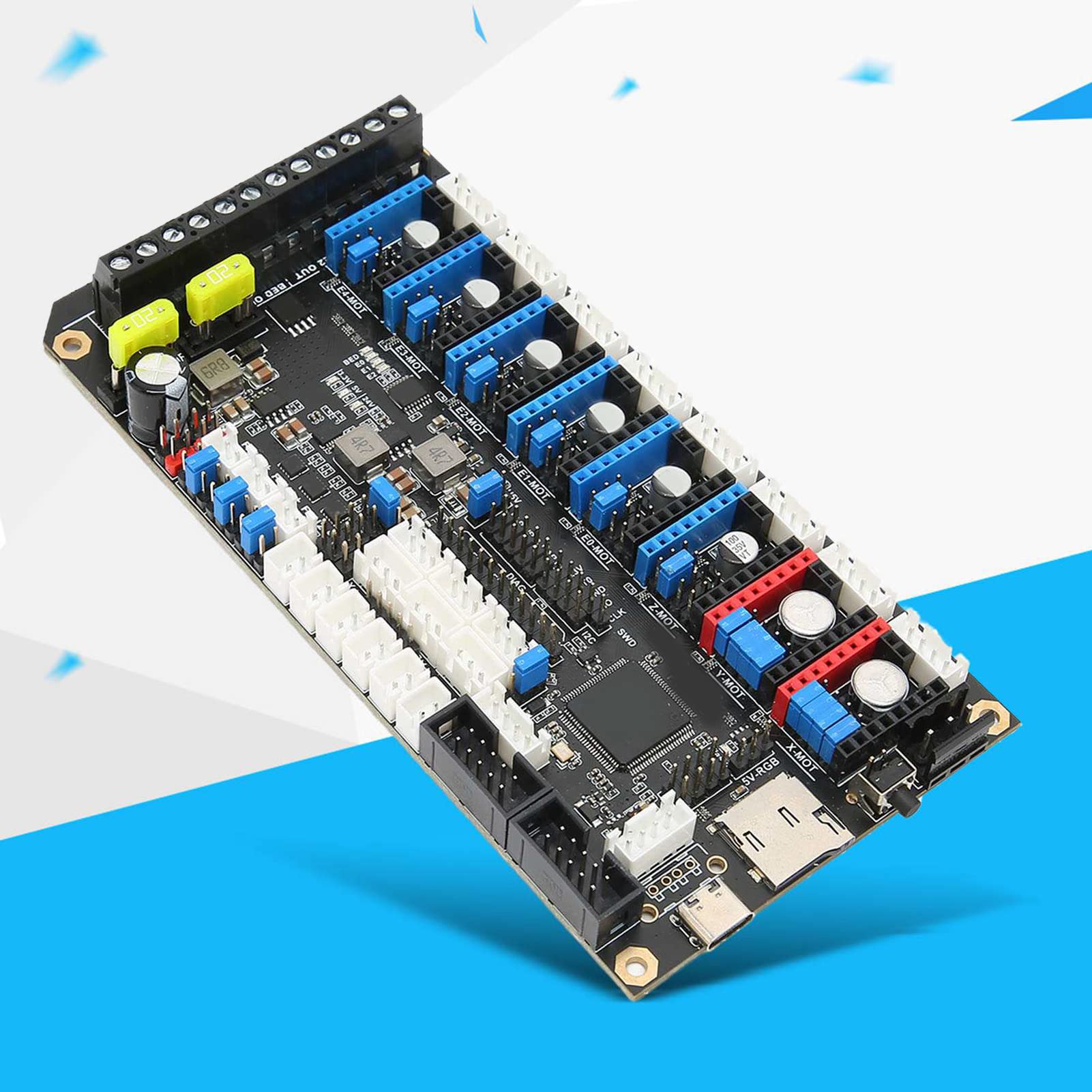 Cocoarm Drukarka 3D Płyta Sterownika, 8 Osi STM32F446 180Mhz 512K