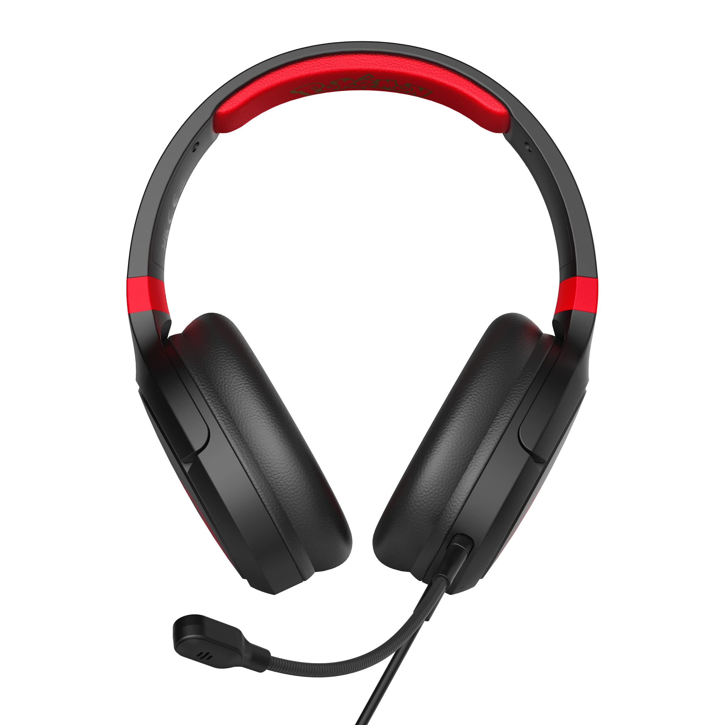 OTL TECHNOLOGIES Cuffie da Gioco Pokemon Blackred Pro G1, Non Specifiche per la Macchina