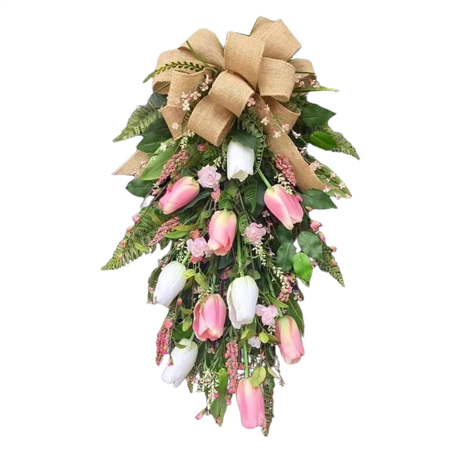 Guirlande porte d'entrée de 56cm avec décoration de fenêtre et mur pour festival et été