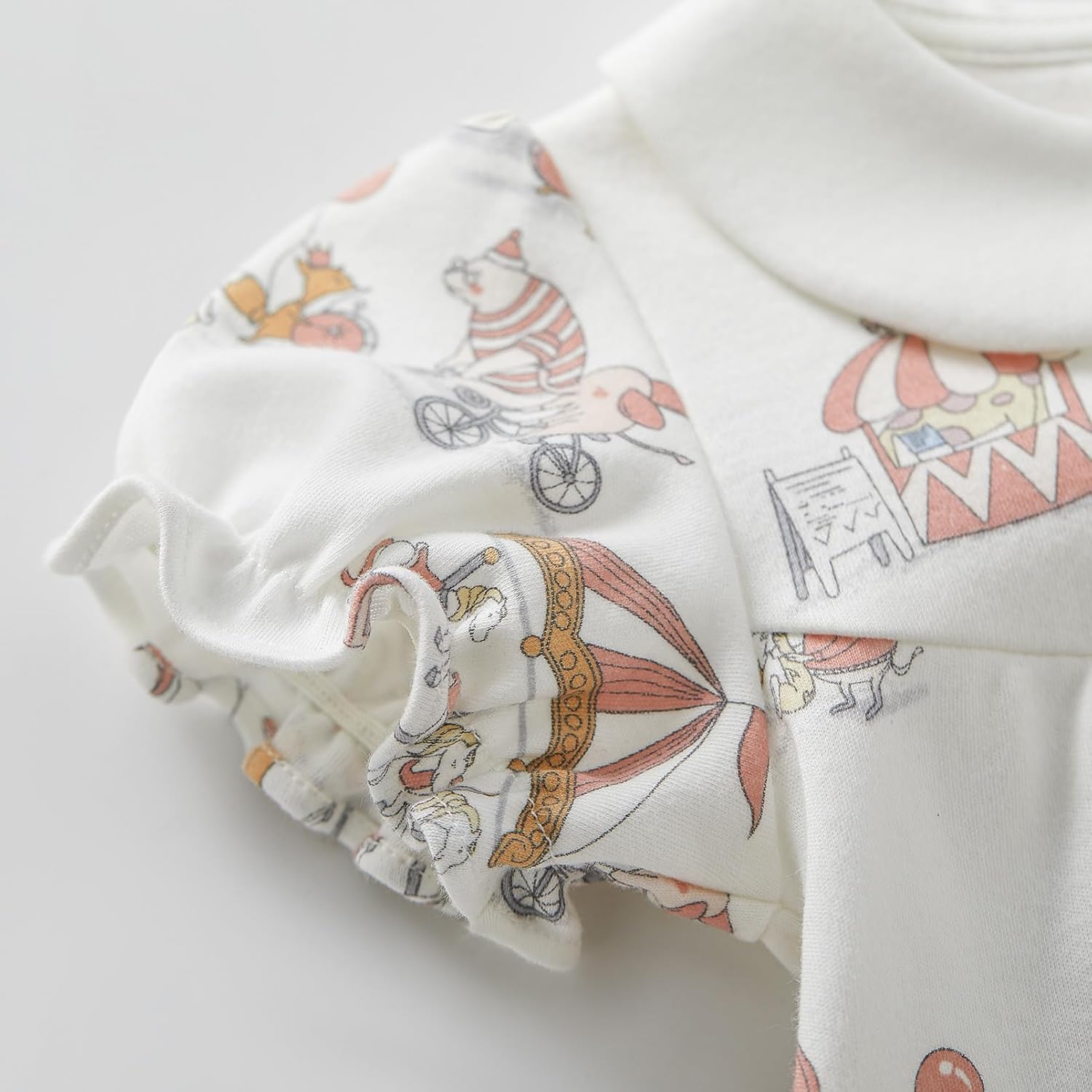 pureborn Baby Girls Boys Bodysuit Super Soft Cotton Romper 0-24 Months - Image 5