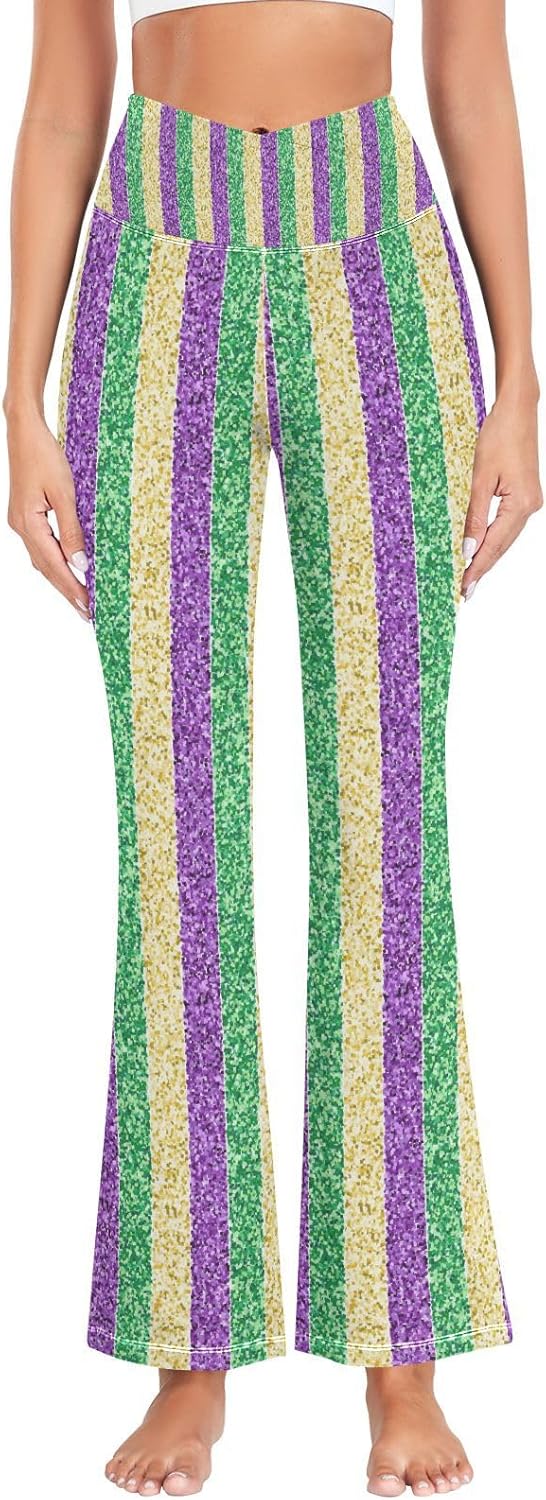 Flared Leggings for Women Yoga Pants Comfy Trousers for Working Out Everyday Wear