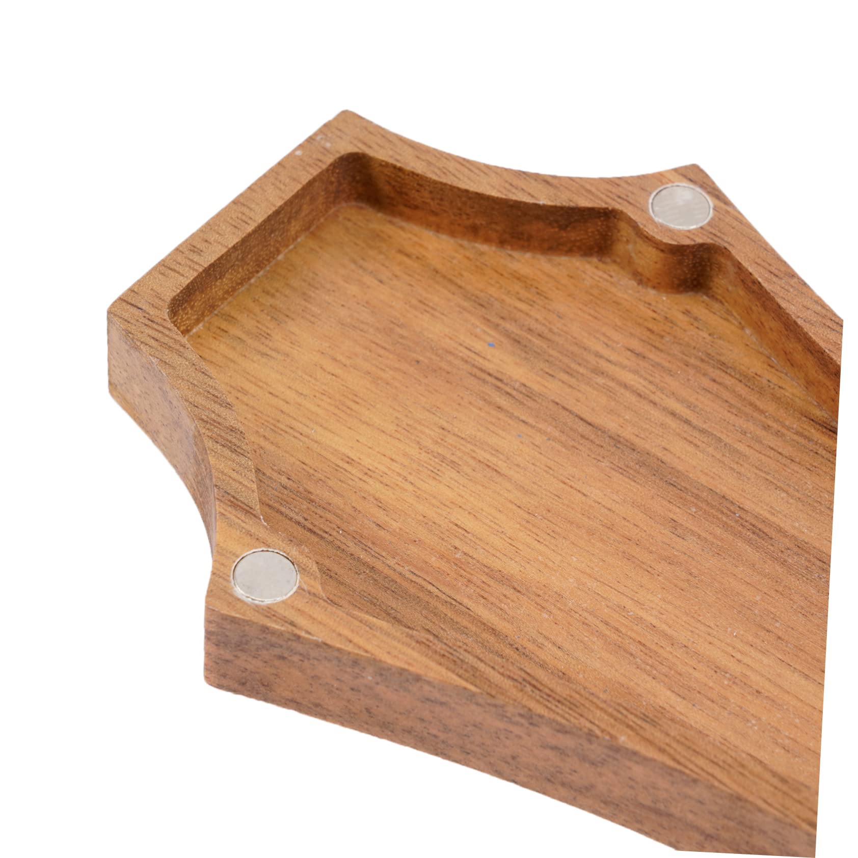 ibasenice 2stücke Guitar Plectrum Holder Aus Holz Kreative Aufbewahrung Für Gitarrenplektren Gitarrenform Für Musiker Und Zu Besonderen Anlässen