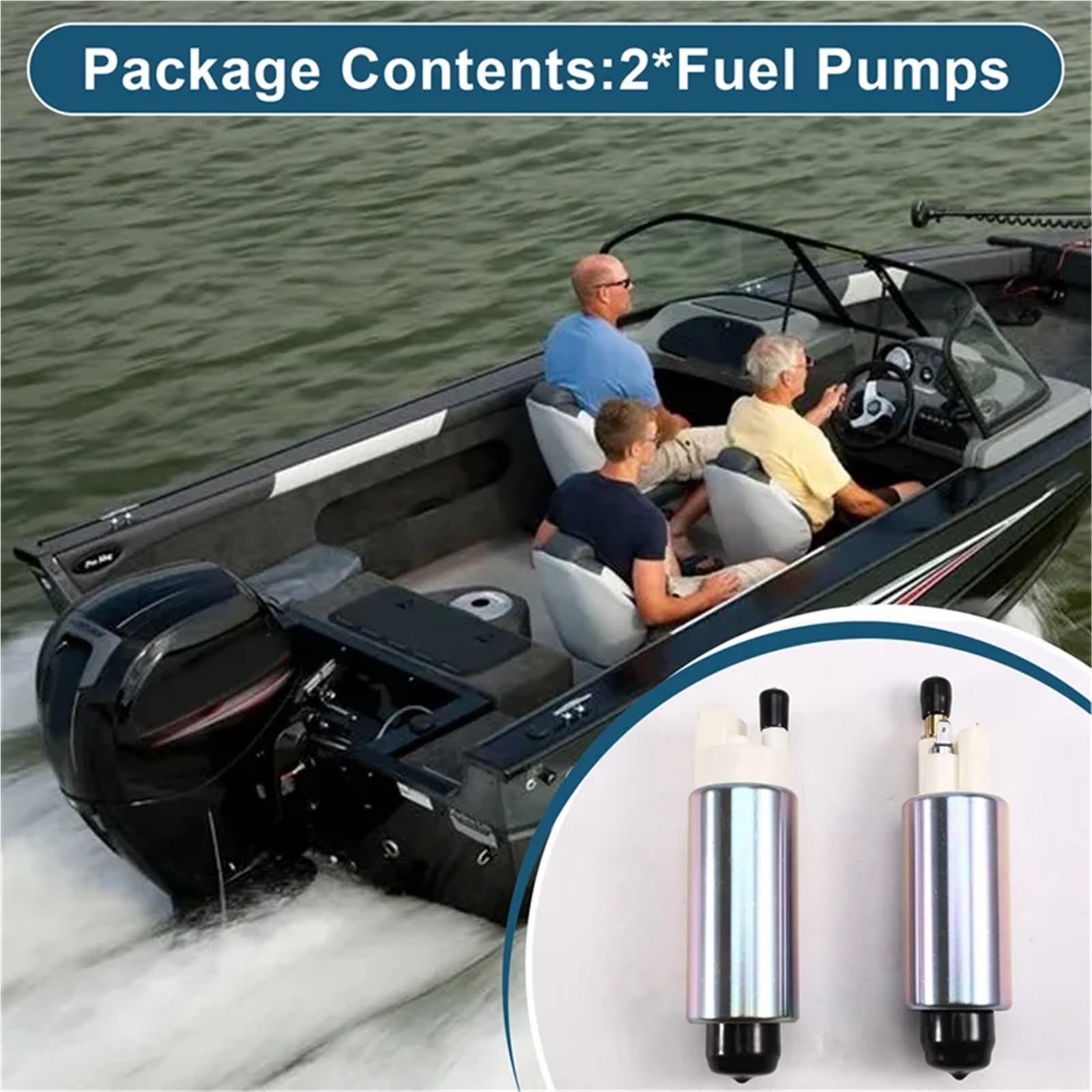 Pompa Prealimentazione carburante Mariner Dual High Low Pressure Fuel Lift | carburante per motore auto 888725T02 888733T02 Pumps Pump Gruppo pompa carburante
