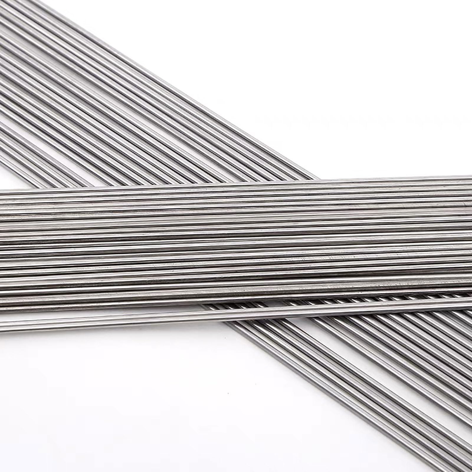 10 Stück 304 SUS Rundstäbe – 2,8–5 mm Durchmesser, 500 mm Länge – robuster Metallschaft(10Pcsx500mmx5mm)