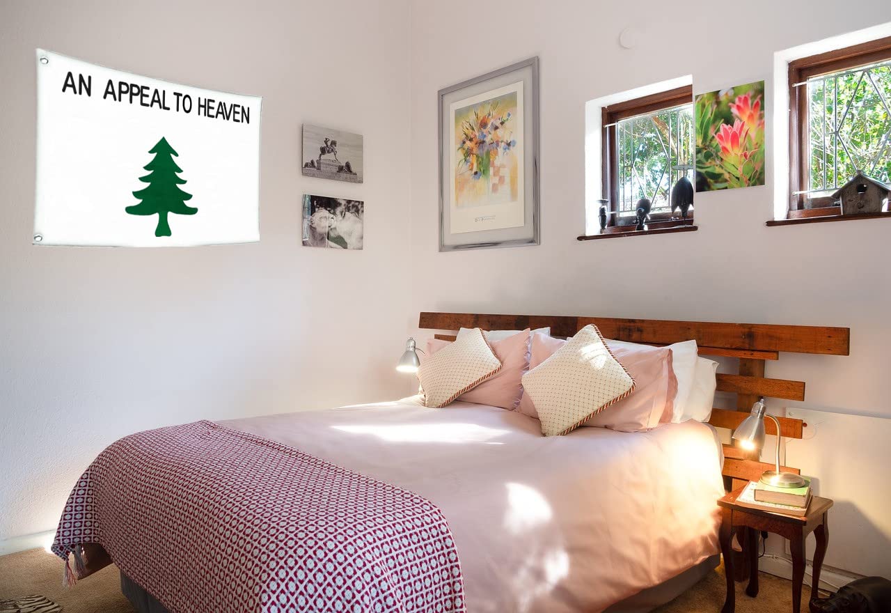 H Bandera De Apelación Al Cielo,jardín Bandera Pino, Árbol | Cuotas Sin