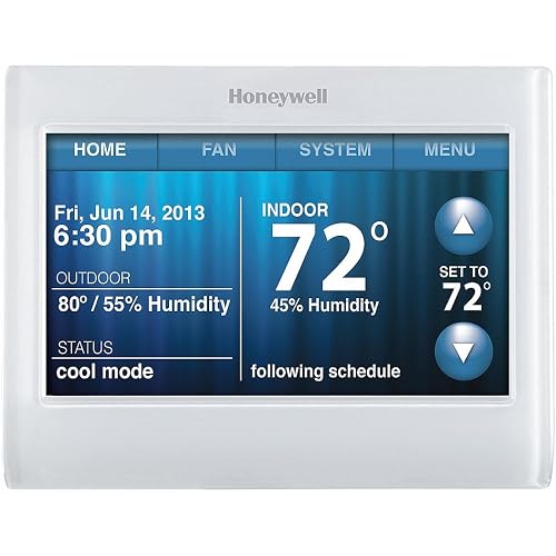 Honeywell Wireless WiFi Thermostat,7 Programmable