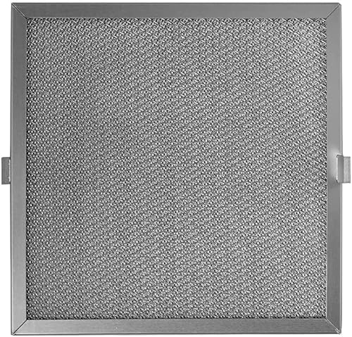 GDE - Filtre à graisse métallique pour Hotte 24,5 x 24,5 x 2,5 cm compatible Novy 906109