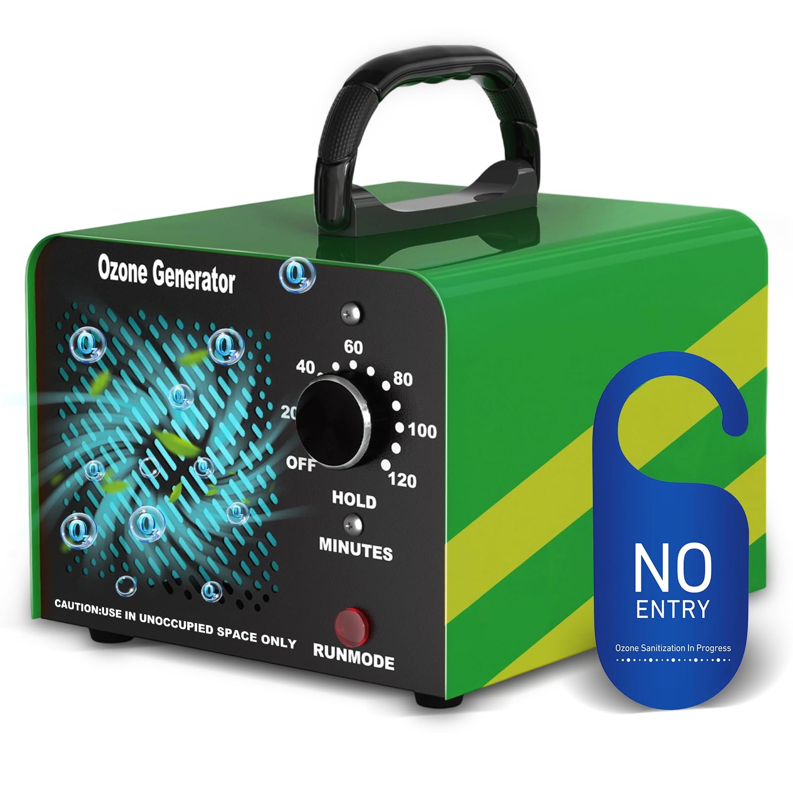 Generator ozonu O3 65000 mg/h, generator ozonu do samochodu, przemysłowe urządzenie ozonowe do mieszkania z timerem 120 min, ozonator O3 do 300 m², generator ozonu do garażu, zwierząt domowych, kuchni