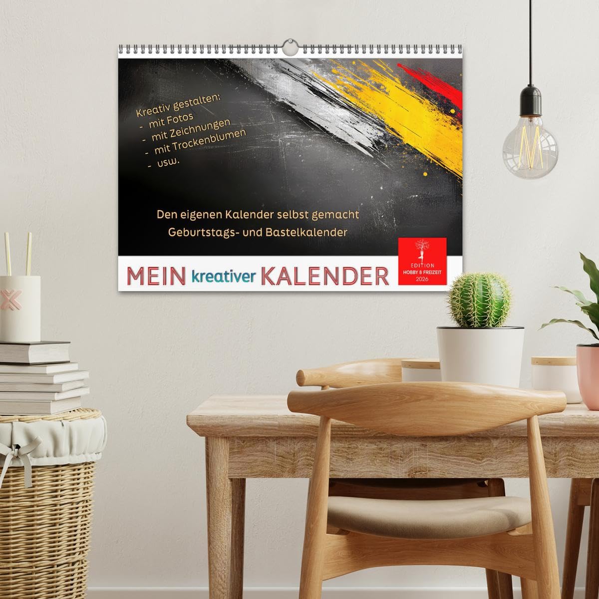 Mein kreativer Kalender (Wandkalender 2026 DIN A3 quer), CALVENDO Monatskalender: Unvergessliches verschenken - was gibt es Schöneres (CALVENDO Hobbys)