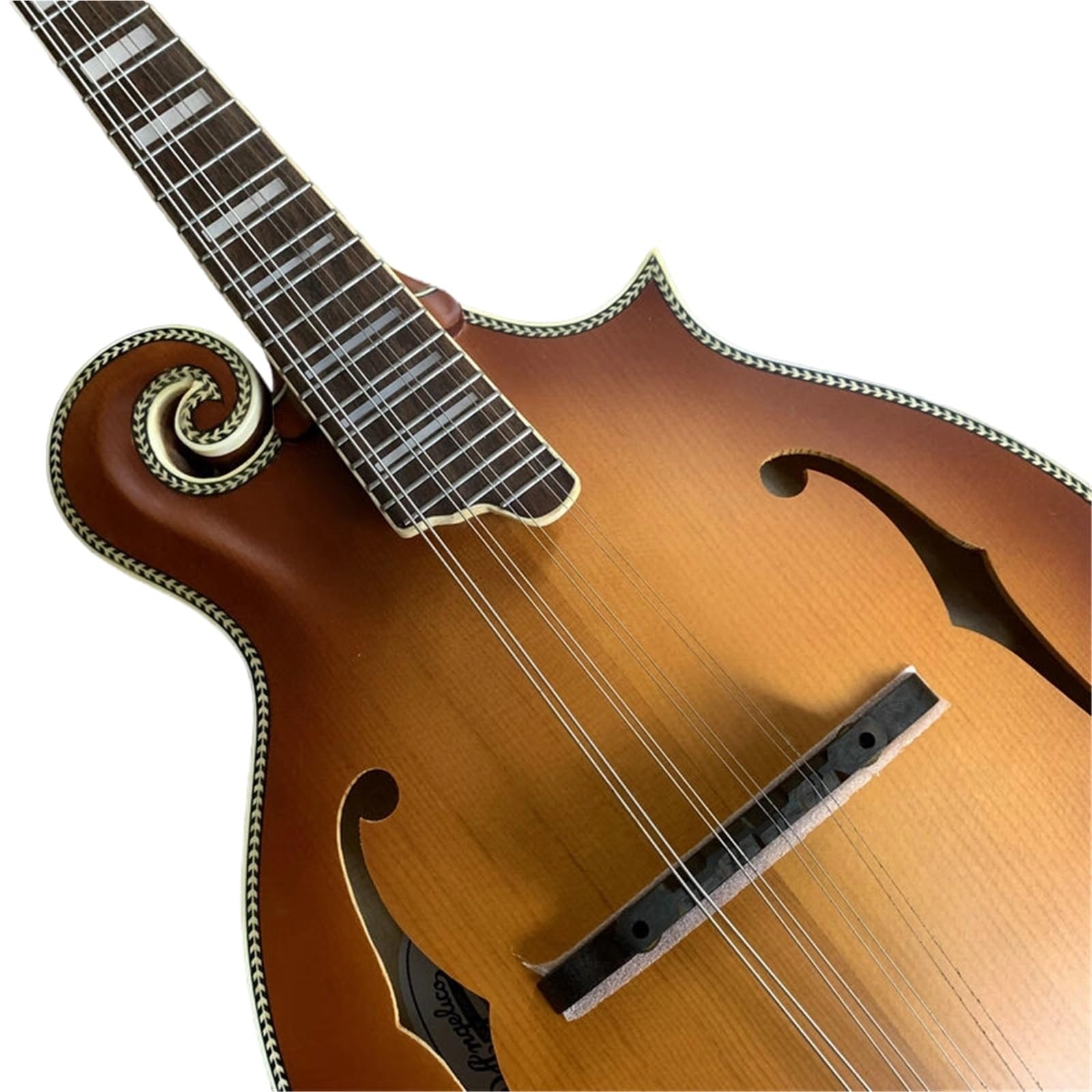 Akustische Mandoline-Gitarre Aus Massiver Fichte Und Ahorn 28 Zoll Natürliche Holzfarbe Mandolinen Für Anfänger