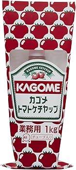 Amazon.co.jp: カゴメ トマトケチャップ 特級 チューブ 1kg 1000g 4本