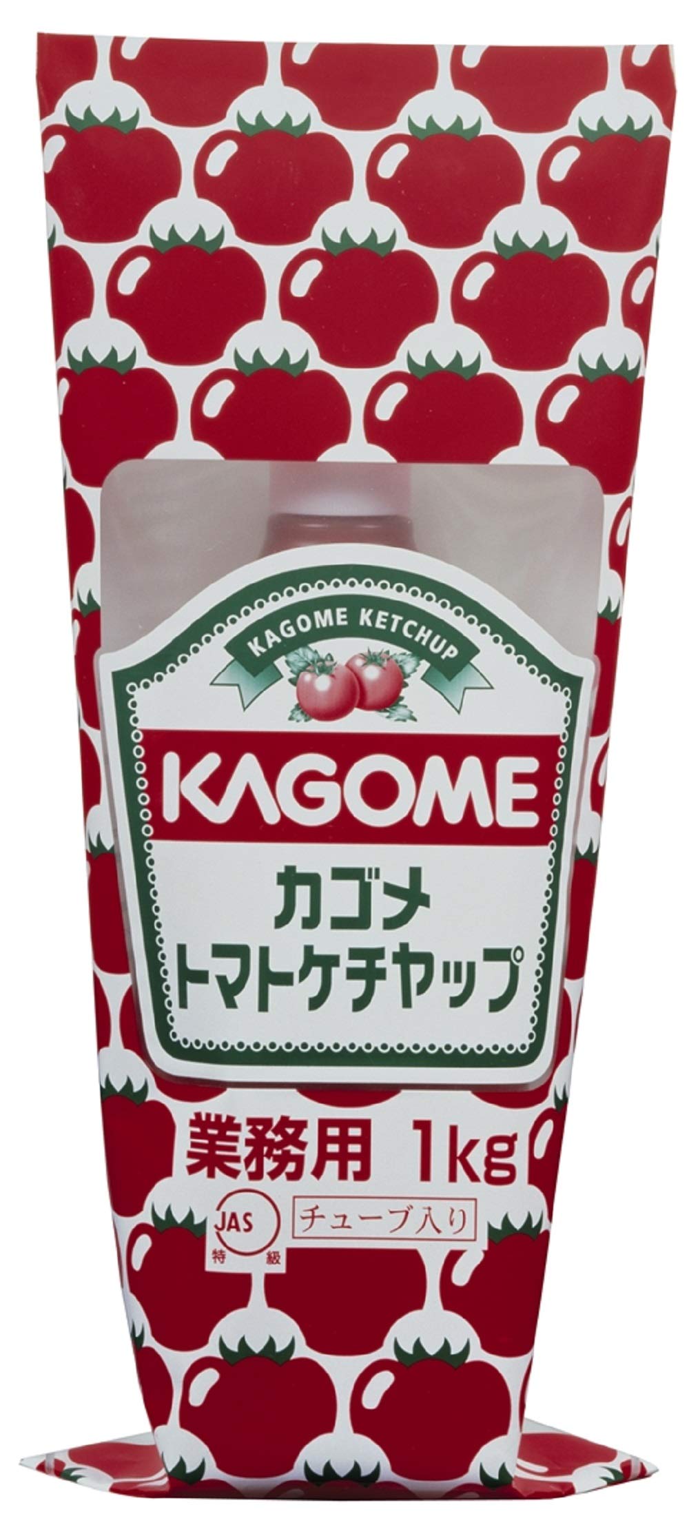 Amazon.co.jp: カゴメ トマトケチャップ 特級 チューブ 1kg 1000g 4本
