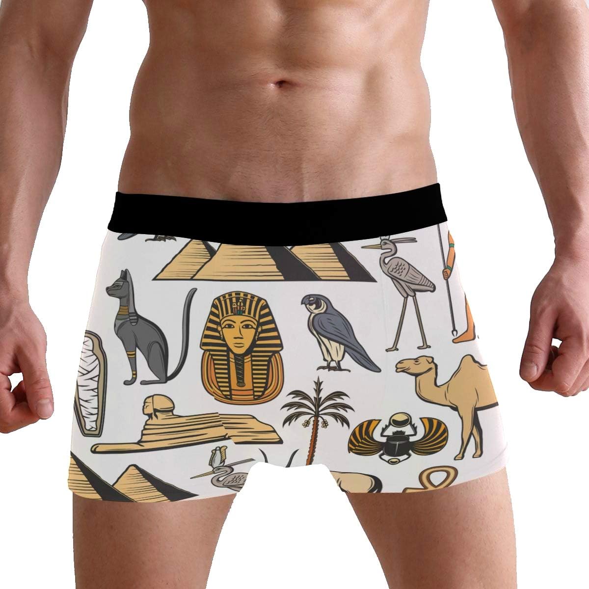AHOMY Men's Sports Underwear Egyptian Religion and Culture Ultra Soft