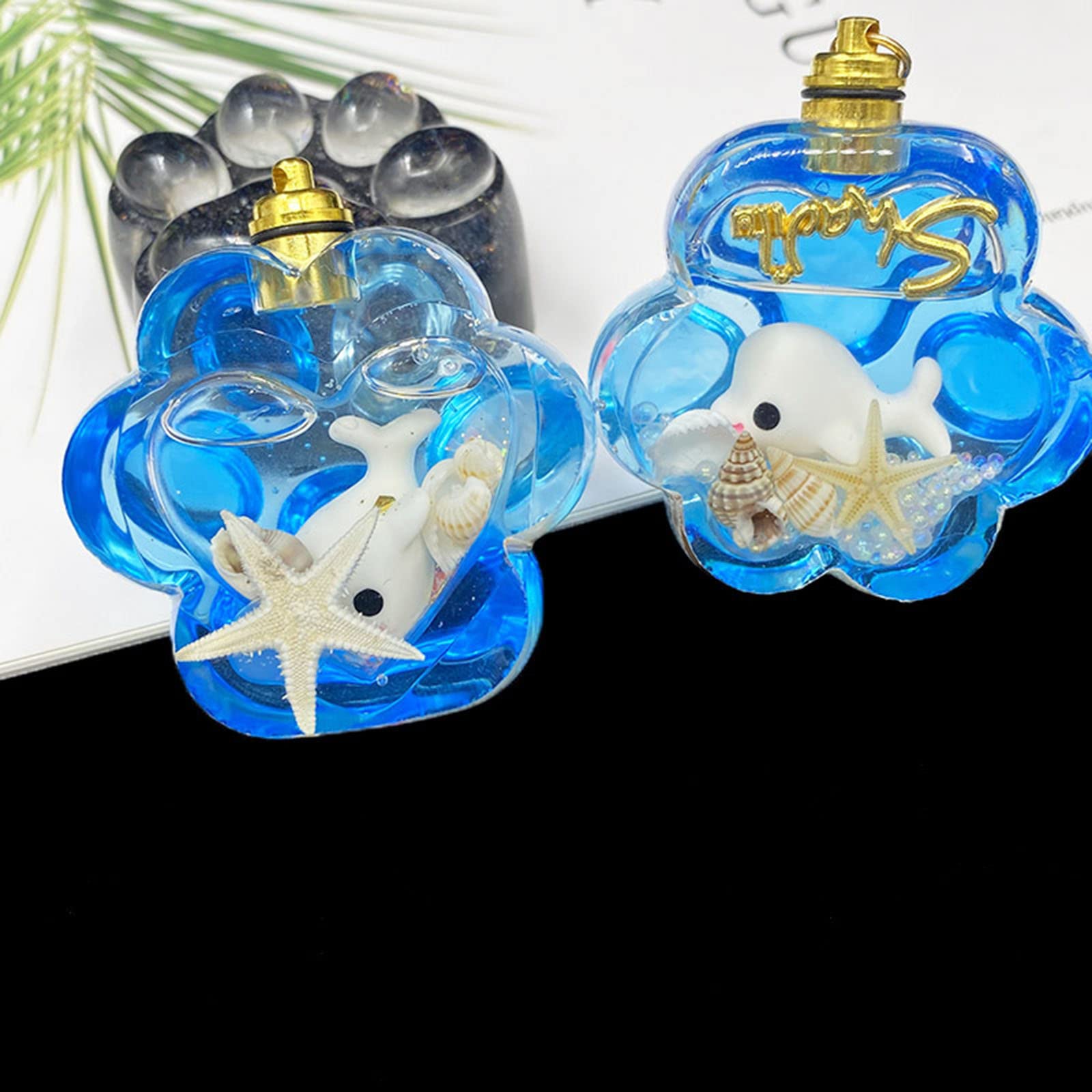 Katzenpfoten Harzform Set - 3D Pfotenabdruck Formen