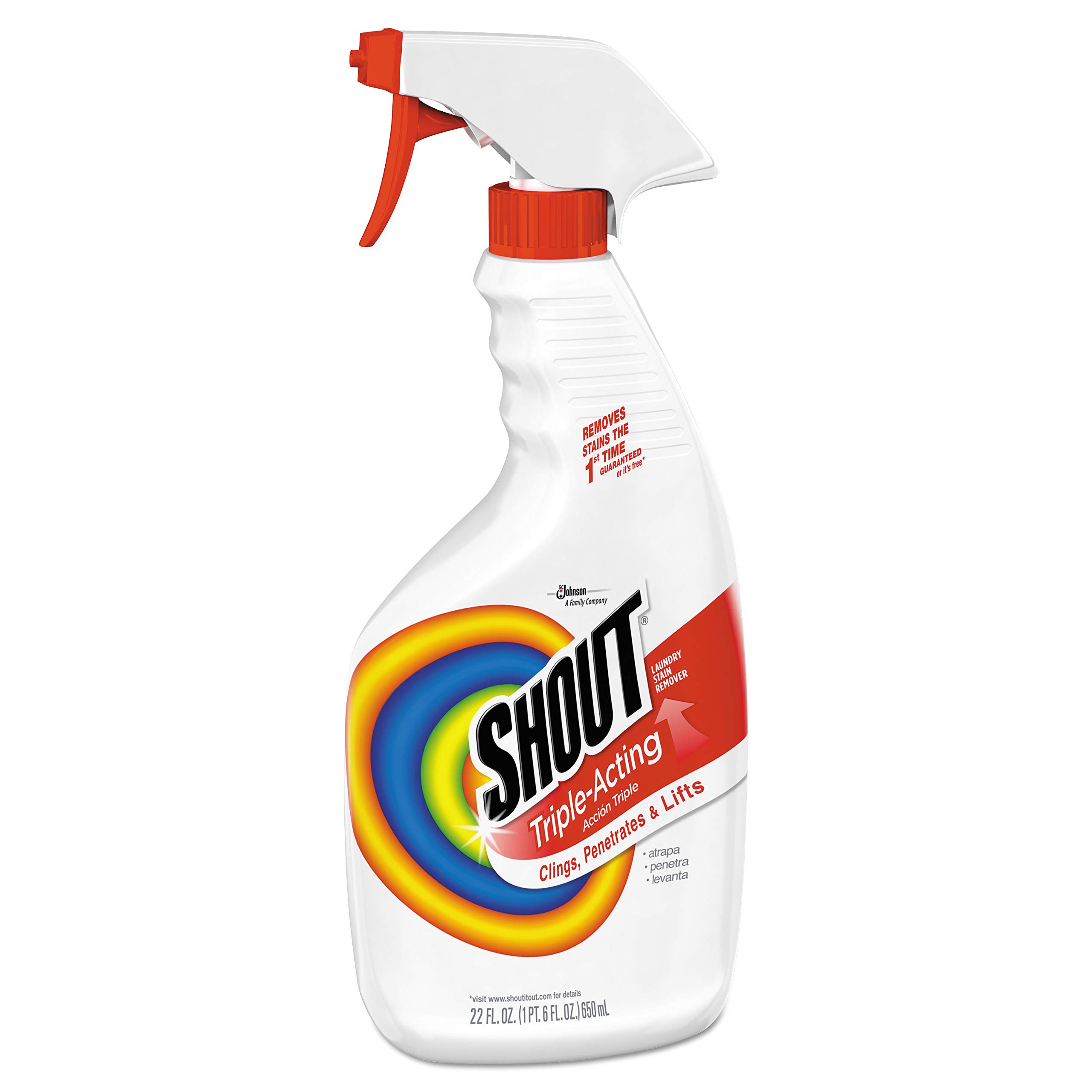 Shout Laundry środek do usuwania plam spustu w sprayu - 22 uncje - 2 szt