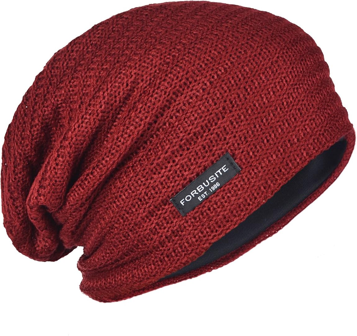 Forbusite メンズ帽子 ニットキャップ 大きいサイズのサマーニット帽 ビーニー オールシーズン 安全shopping 07 ゆったり 男女兼用 Forbusite メンズ帽子 ニットキャップ 大きいサイズのサマーニット帽 ビーニー オールシーズン 安全shopping 07 ゆったり 男女兼用