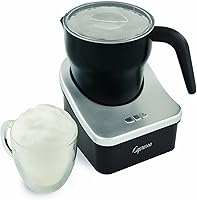 Capresso Froth PRO 202.04 Automatic Milk Frother & Hot Chocolate Maker - Patented Disk for Perfect Cappuccino Foam