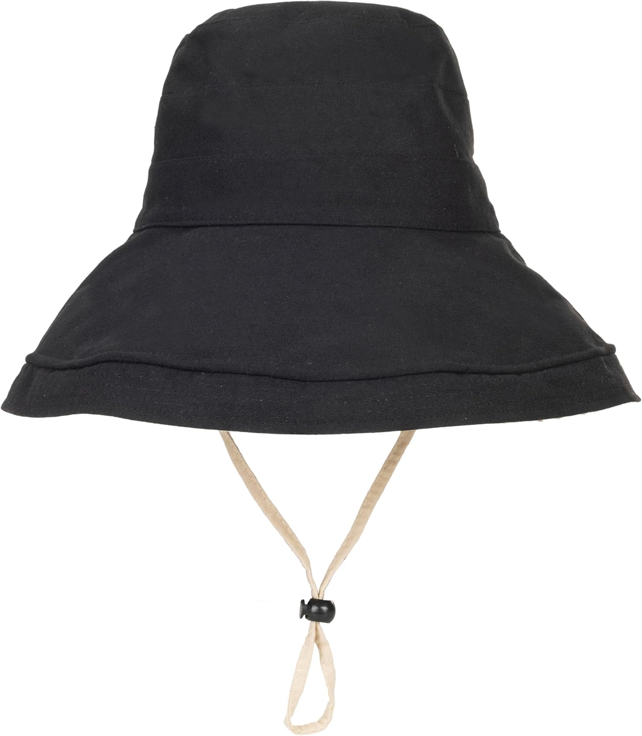 Sombrero de lona transpirable con ala ancha para mujer miniatura 1
