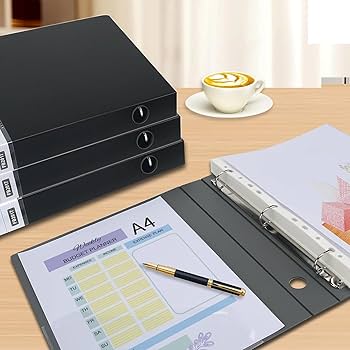 Amazon.com : URbantin 3 Ring Binders 0.8 Inch D Ring,4 Pack