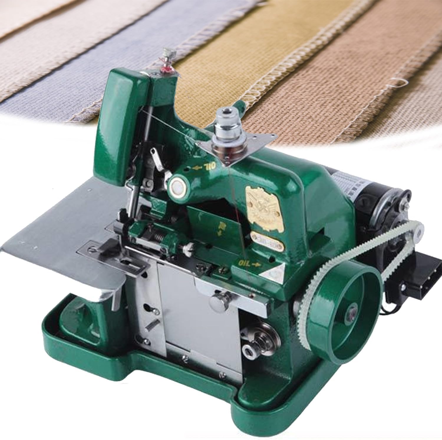 Máquina de Coser remalladora, Puntada de Mano, máquinas remalladoras overlock, con Marco de Metal, para la Industria de la confección