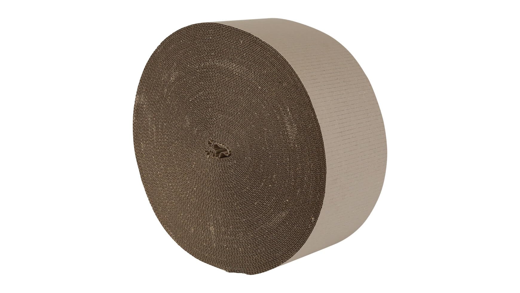 2x Rollenwellpappe Wellpapprolle 20cm 70lfm Braun C-Welle Wellpappe Verpackungsmaterial für sicheren Versand & Lagerung