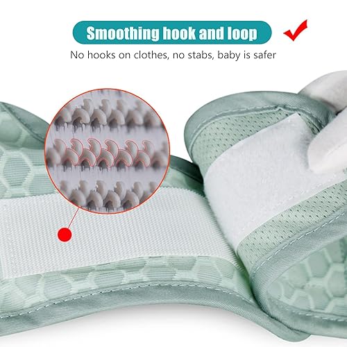 Miniatura 6 de Arneses para caminar para bebés, ajustable de mano para niños, arnés de caminar para bebés, cinturón asistente, herramienta de entrenamiento de