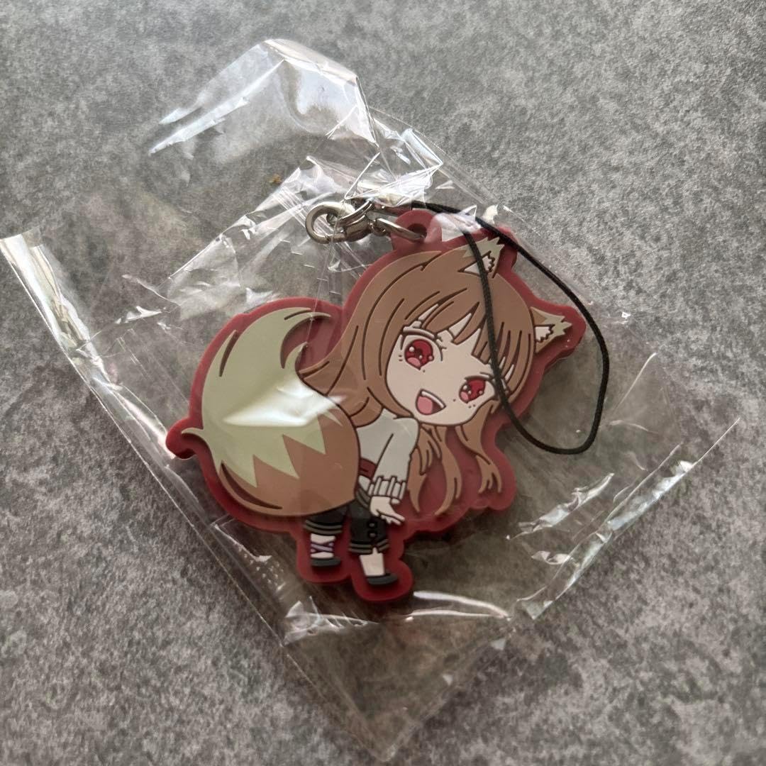 ごきげん 狼と香辛料 ホロがいっぱい カプセル ラバーストラップ