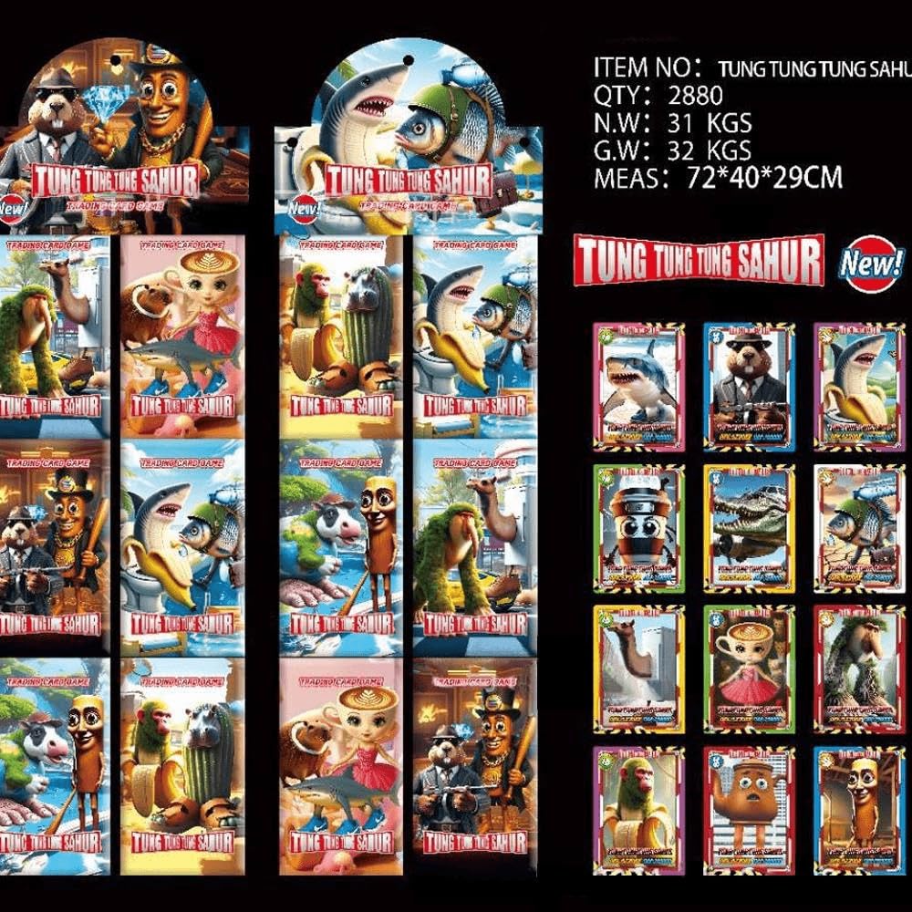 Amazon.co.jp: TungTungTungSahur カード コンプリートセット 160
