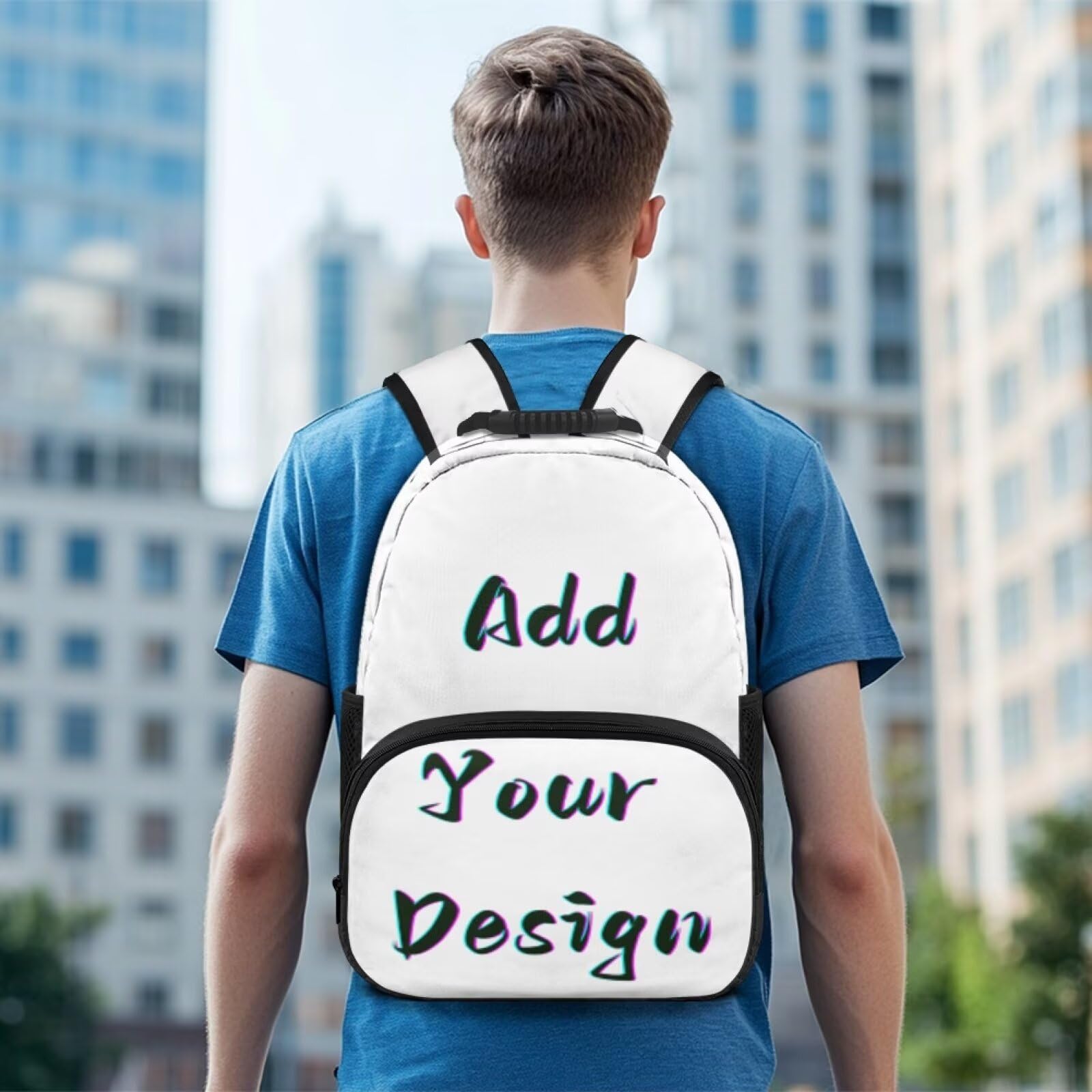 COEQINE Mochila personalizada para niños con estampado de coches, mochilas personalizadas para niños con nombre, mochila escolar para adolescentes, mochila escolar para escuela secundaria, mochila