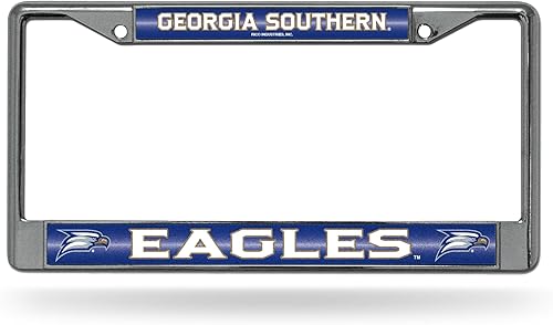 Miniatura 17 de Rico Industries NCAA 12 x 6 pulgadas, accesorio de automóvil cromado plateado brillante para automóvil/camión/SUV