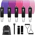 VEICK Resistance Bands, Exercise Bands, Workout Bands, Resistance Bands for Working Out with Handles for Men and Women, Exercising Bands for Fitness Weights Work Out at Home