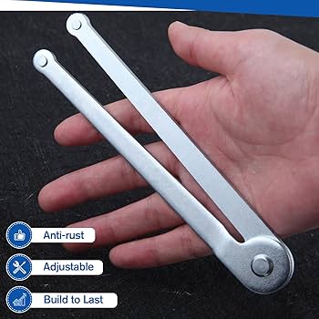 Amazon.co.jp: LEONTOOL 自在ピンレンチ ピンレンチ ピン径4mm