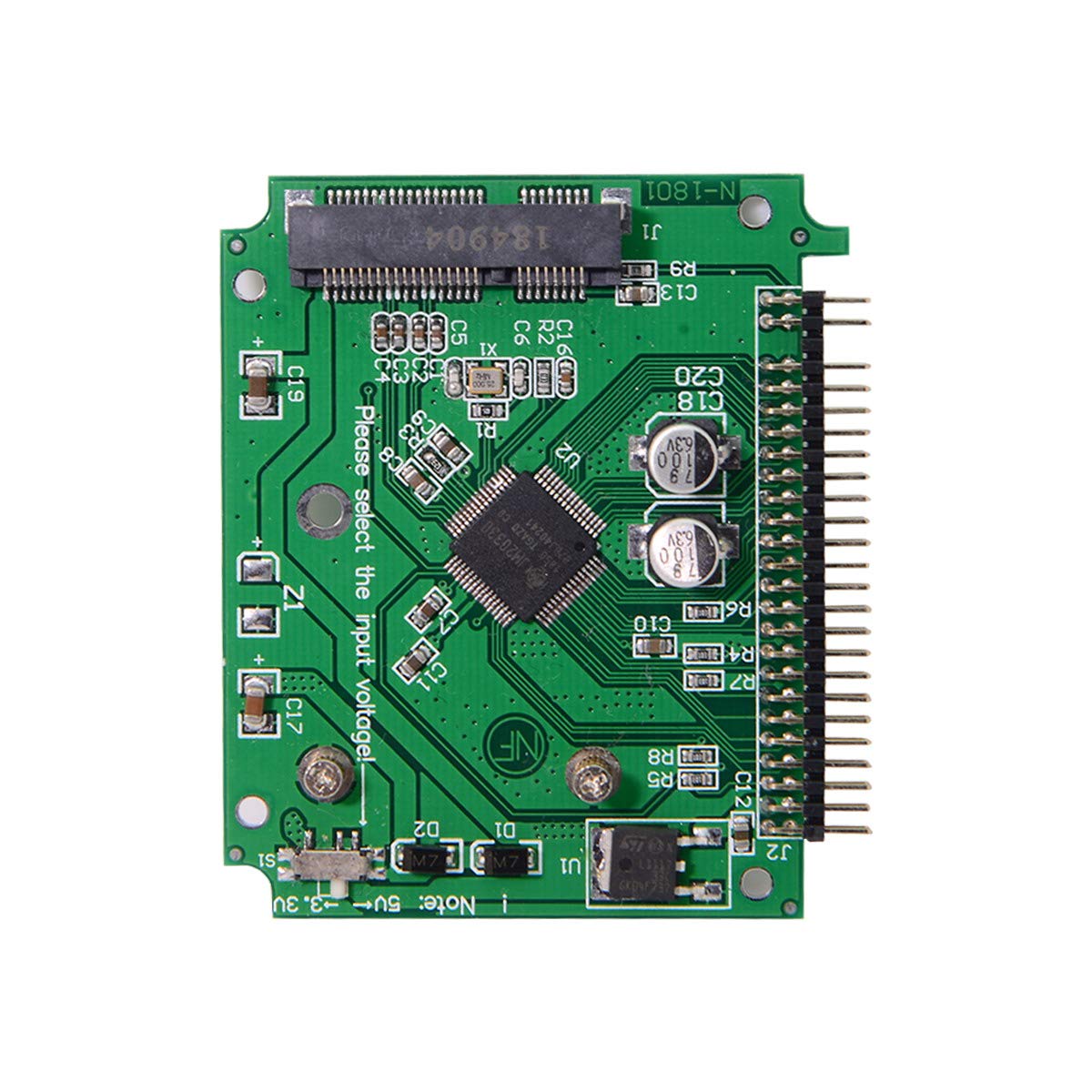 Amazon.com: Cablecc Low Profile Half-Heigh mSATA SSD to 2.5 inch