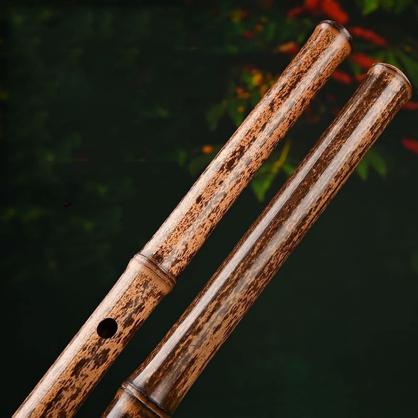 Chino Musical Dizi Clarinet Black Bamboo Flauta Profesional Reproducción Instrumento Flauta Adulto Principiante Fife Transversal Flaute C, D, E, F, Sintonía(E)