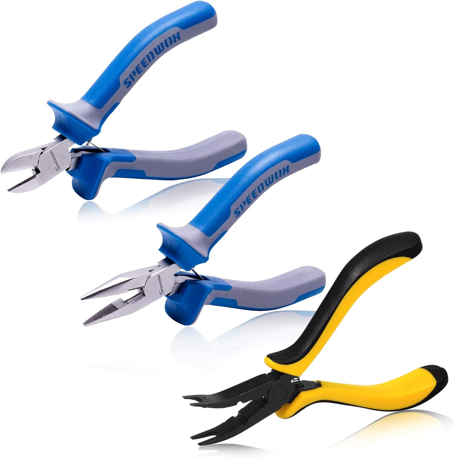 SPEEDWOX 3 Pcs RC Helicopter Plane Tool Kit Ball Link Plier Long Nose