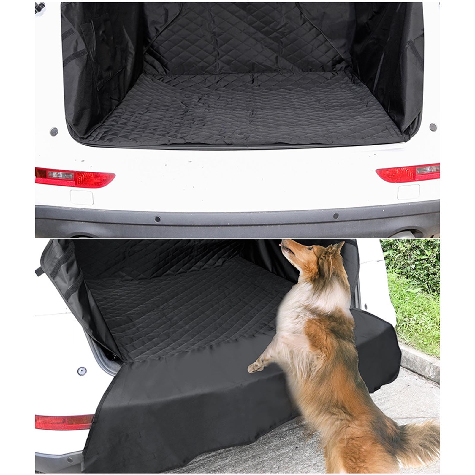 Haustier-Cargo-Auskleidung für SUVs, wasserdichte Kofferraumabdeckung, Bodenmatte für Limousinen, Katzen, Sitzbezug, kratzfest, Haustierkoffer, Auto, SUV, Sitz, Hundezubehör