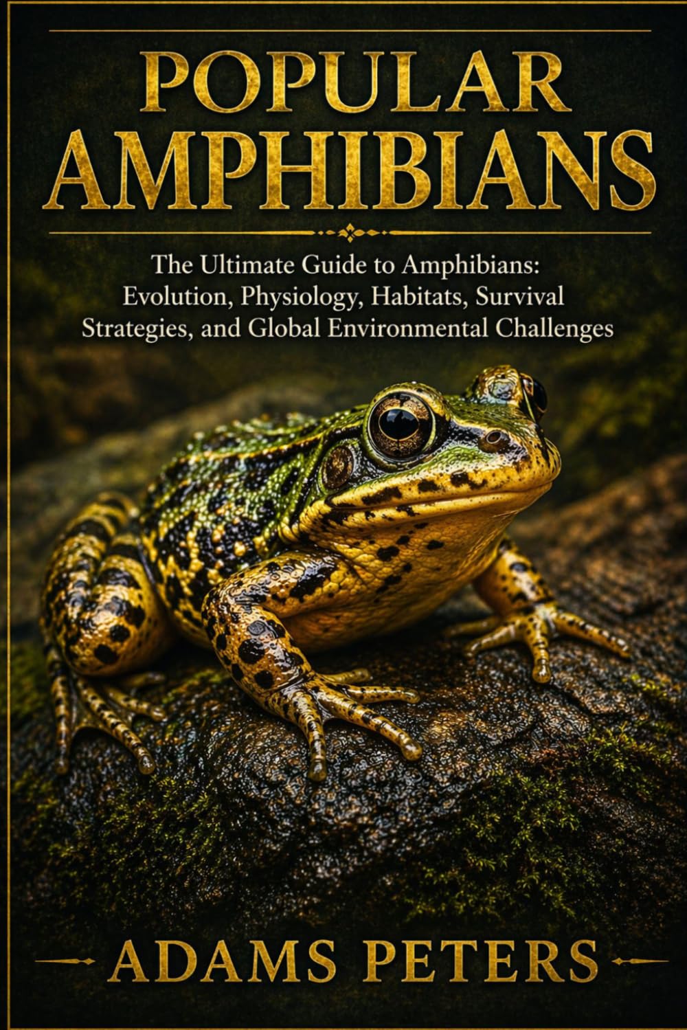 POPULAR AMPHIBIANS: The Ultimate Guide to Amphibians: Evolution, Physiology, Habitats, Survival Strategies, and Global Environmental Challenges