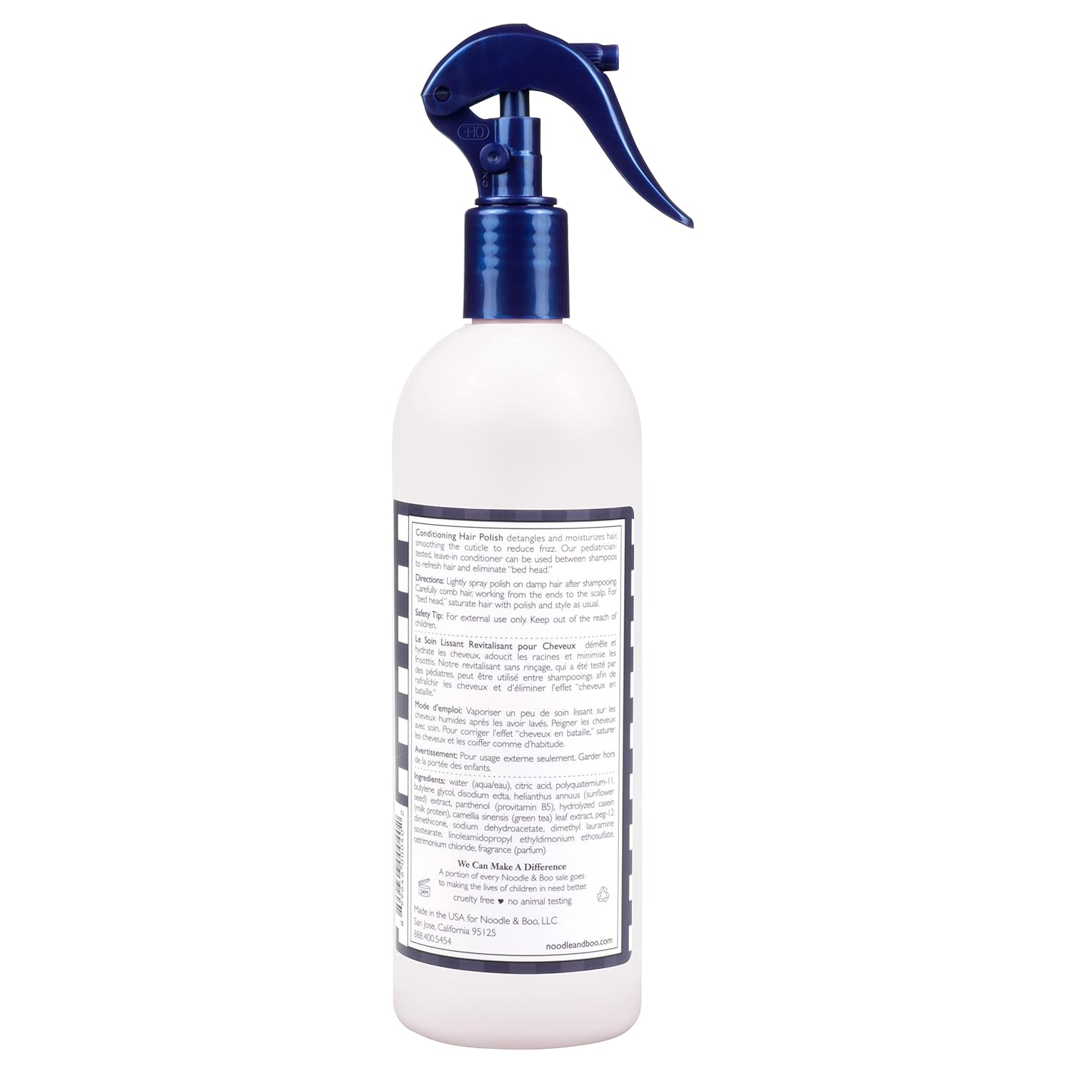 Gentle Care for Your Little One: Noodle & Boo Hair Polish Detangler Review