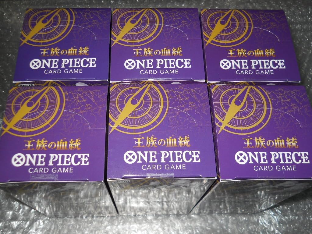 新品 ONE PIECE カードゲーム 王族の血統 OP-10 6BOX 【公式通販】