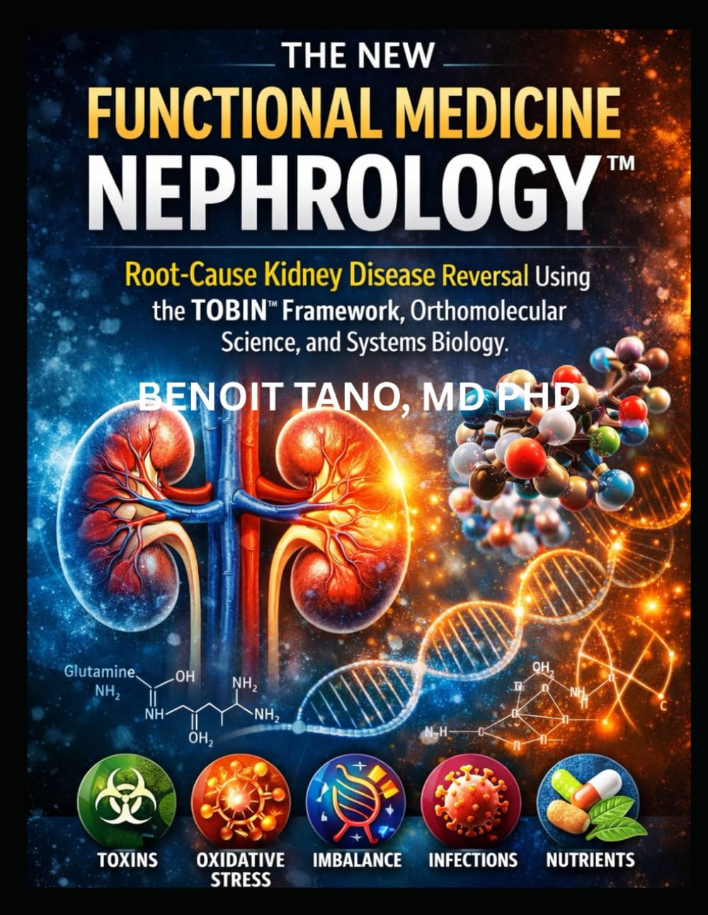 THE NEW FUNCTIONAL MEDICINE NEPHROLOGY™: Root-Cause Kidney Disease Reversal Using the TOBIN™ Framework, Orthomolecular Science, and Systems Biology