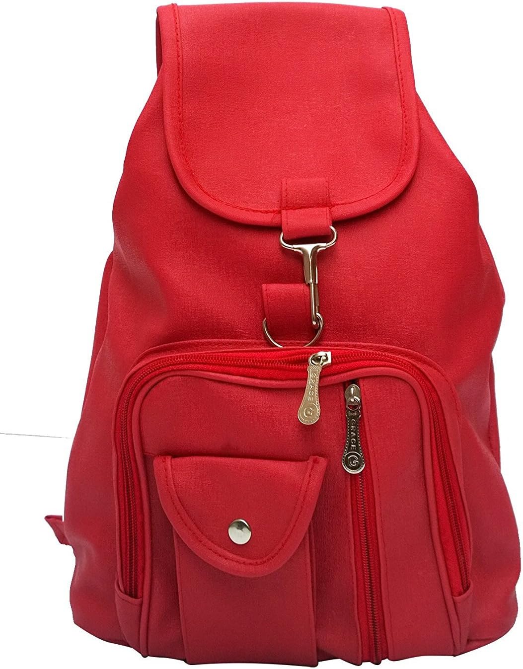 Bizarre VogueStylish College Bags Backpacks For Women & Girls (Red, BV895)