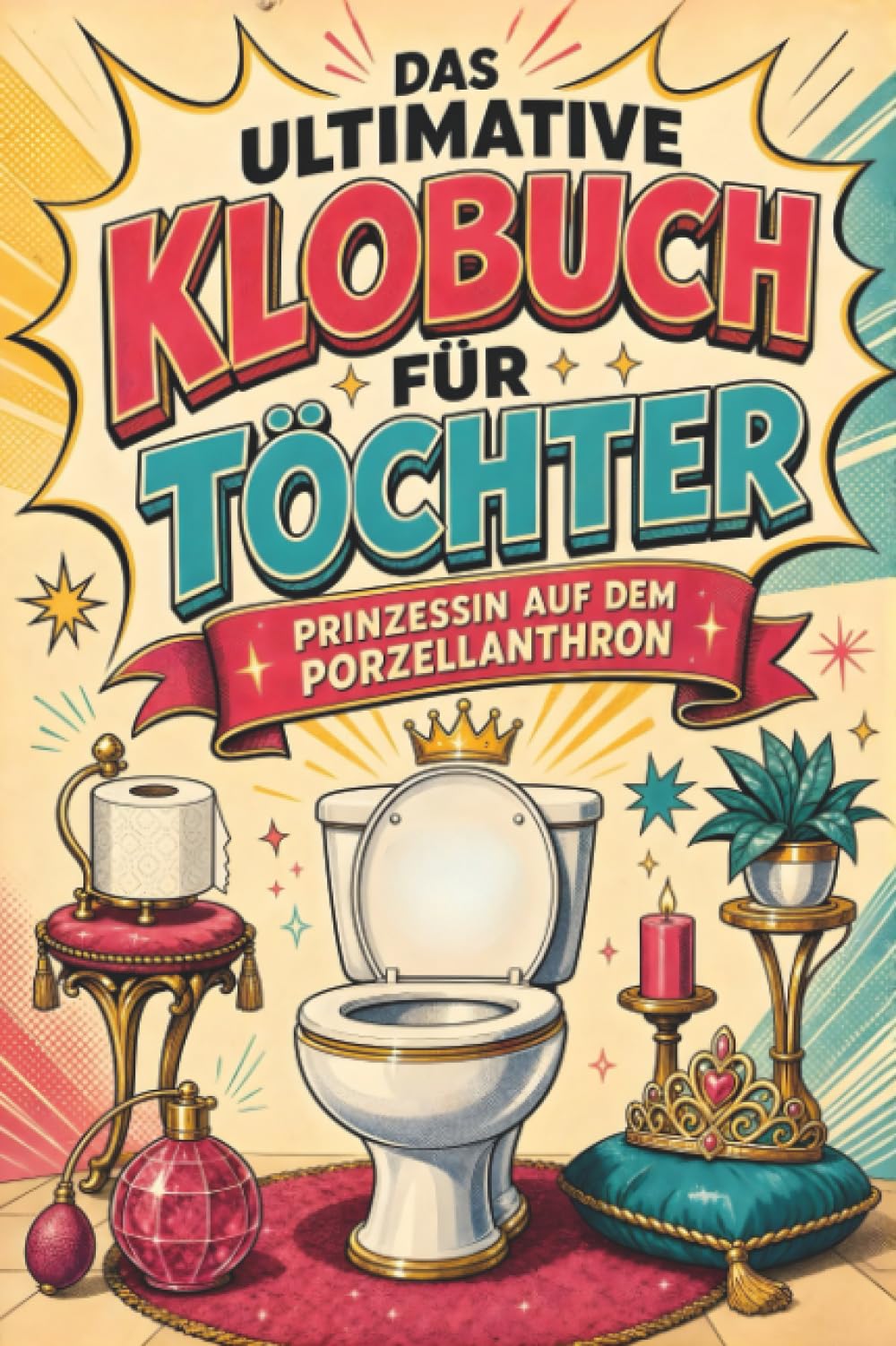 Das ultimative Klobuch für Töchter: Prinzessin auf dem Porzellanthron. Lustiges Geschenk für Töchter, Mama-Momente und liebevolle Familienwitze